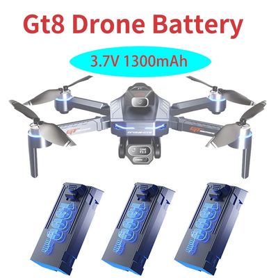 Original 3.7V 1300mAh GT8 Drone Battery Screen 4K Profession