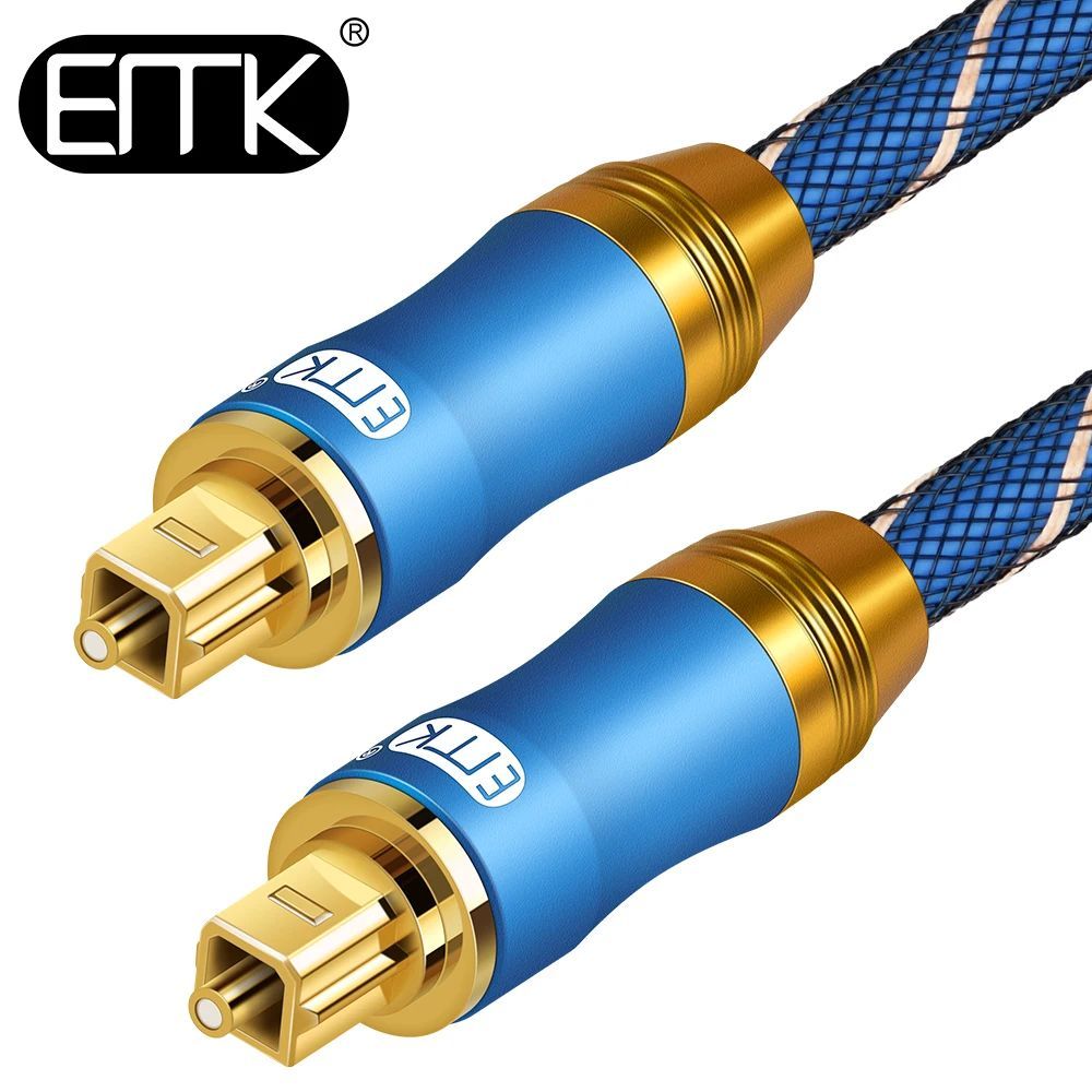 Optical Audio Cable, EMK Fiber Optic Cable Digital Fiber Opt