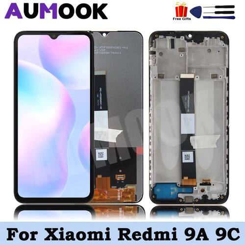 100% Test 9a9c 6.53'' For Xiaomi Redmi 9A 9C Display Touch S