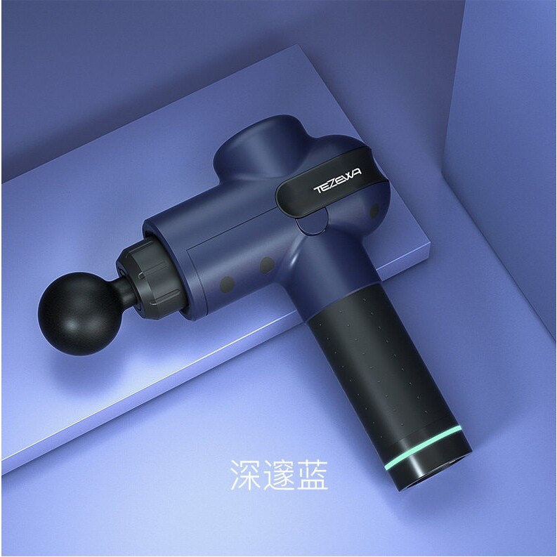 美国TEZEWA筋膜抢电动按摩枪肌肉松仪震动按摩器健身筋膜枪放