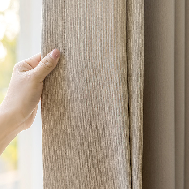 三防面料窗帘棉麻防霉防水抗菌环保卧室全遮光加厚隔热2026年新款