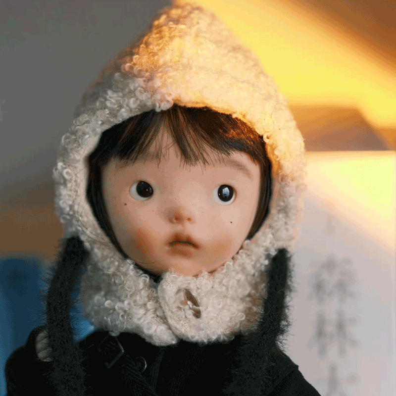 bjd娃娃bjd正版娃娃小6分蓝豆豆六分bjd素体sd娃娃bjd人偶娃娃
