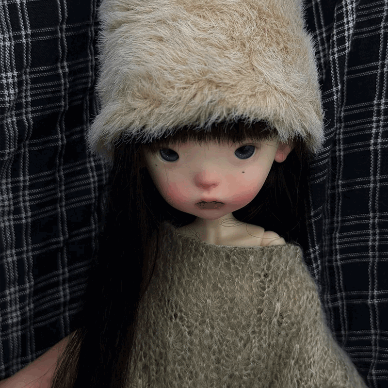 bjd娃娃bjd正版娃娃小6分蓝豆豆bjd六分bjd素体sd娃娃bjd人偶娃娃