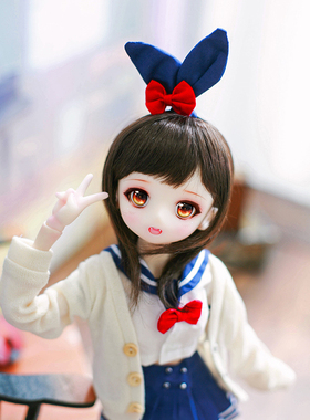套装 BJD娃娃 SD娃娃 1/4女娃 Airi 爱理 娃衣 二次