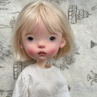 bjd娃娃正版6分蓝豆豆全套女娃六分bjd素体sd娃娃bjd人偶娃娃