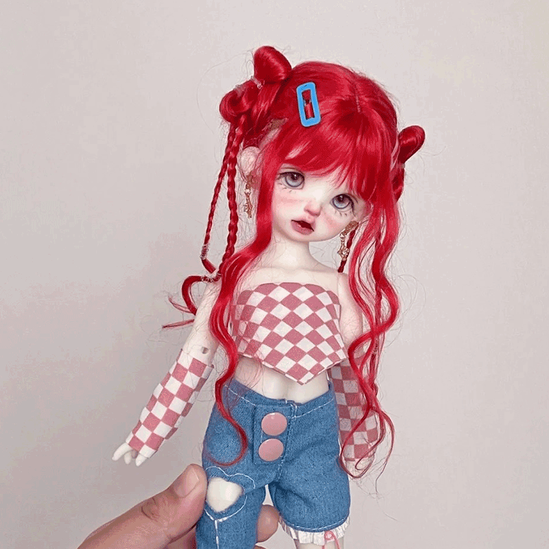 bjd娃娃正版6分卡肉女娃六分bjd素体sd娃娃bjd人偶娃娃