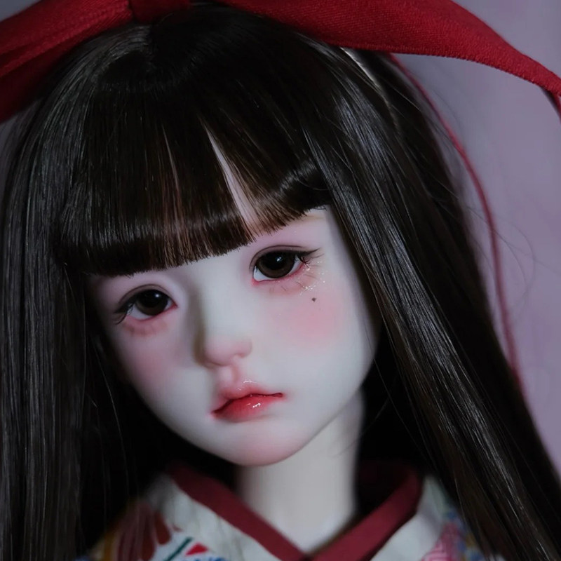 (非情趣用品)bjd娃娃4分女娃魏萌萌带妆四分bjd素体sd娃娃