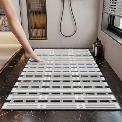 Non Slip Bath Mat Quick Drain Shower Floor Mat Bathtub Mat
