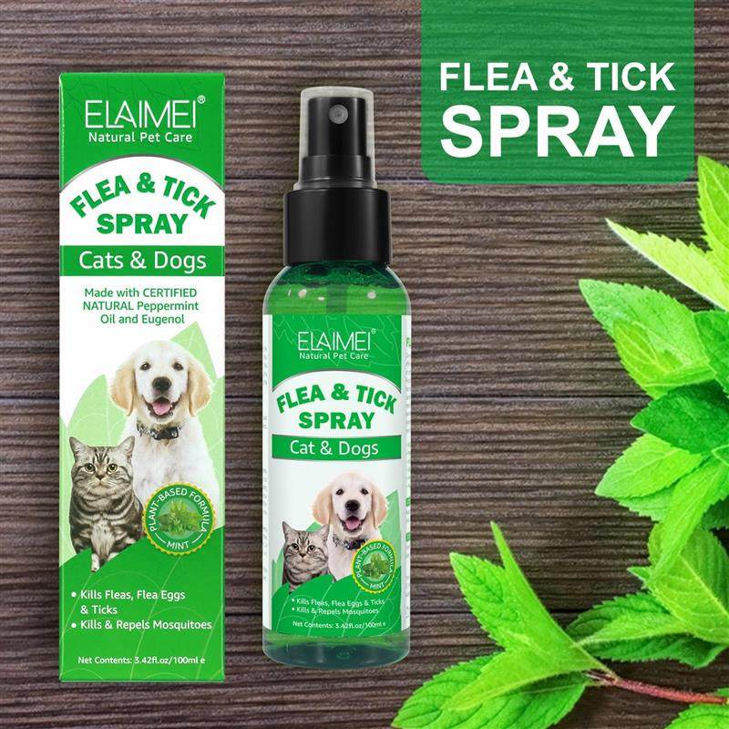 Flea Tick Easy Spray Flea Treatment for Dogs Home狗猫驱虫雾