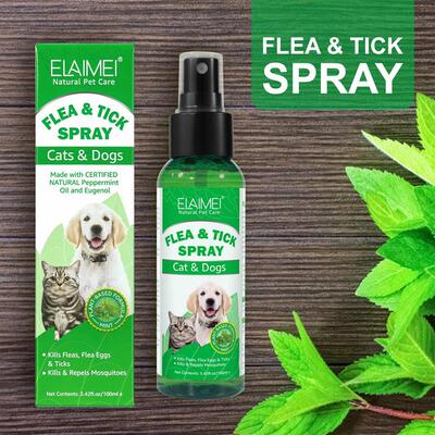 Flea Tick Easy Spray Flea Treatment for Dogs Home狗猫驱虫雾
