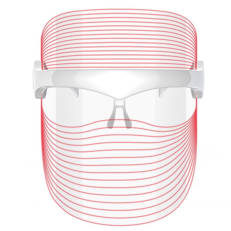 LED Light Photon Face Neck Mask Rejuvenation Skin Facial图片