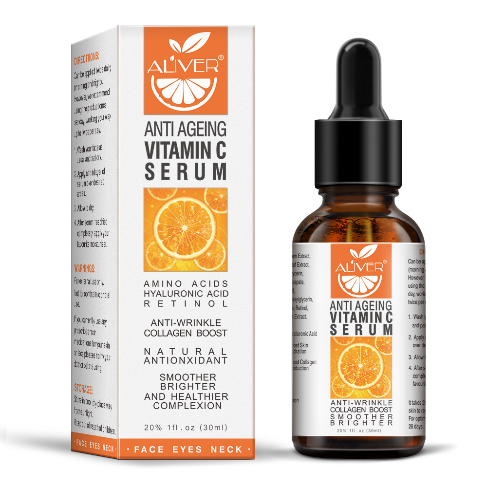 Anti-Aging Organic Vitamin C Serum Facial Essence维C精华液30 美容护肤/美体/精油 液态精华 原图主图