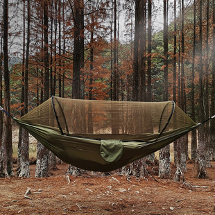 Outdoor Hammock And Rain Fly Tent Tarp Camping野营吊床带蚊帐