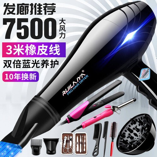 瑞莱雅吹风机7500大功率发廊专用