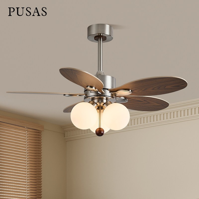 中古包豪斯餐厅风扇灯家用一体复厅吊扇灯新型卧室新款魔豆灯古客,家装灯饰光源,风扇灯,淘宝优惠券,粉丝福利购,淘宝优惠卷