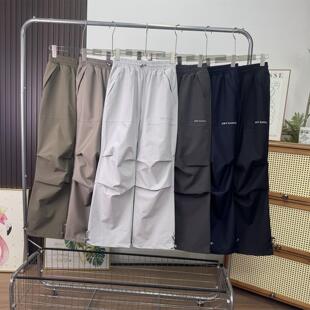 1113舒适防风水户外机能小直筒伞兵裤 脚立体剪裁四面弹软壳冲锋裤