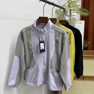 WMXZ春季 立领拼接透气防风保暖户外登山骑行运动外套 2025新款