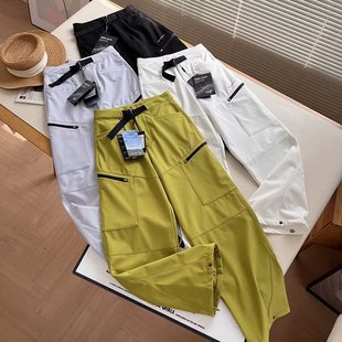 登山裤 大厂订单 户外山系立体剪裁防风防水加绒保暖软壳冲锋裤