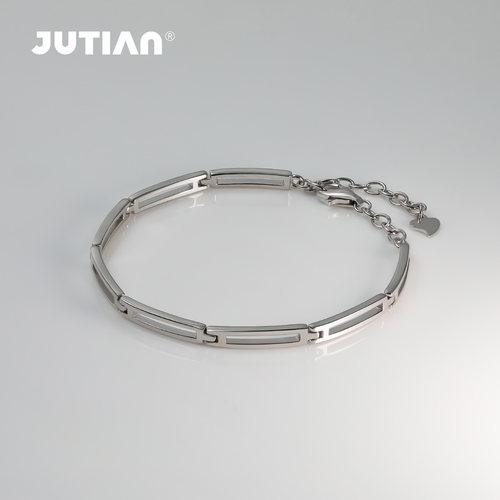 JUTIAN女925银镂空链条