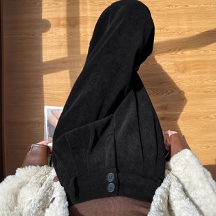 子加绒加厚直筒阔腿裤 清仓捡漏黑色西装 小个子灯芯绒裤 女秋冬季 裤