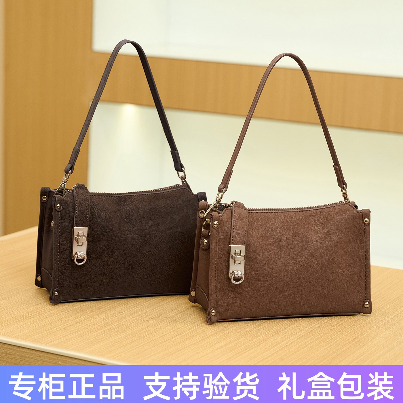 香港盒子小方包女包单肩斜挎包