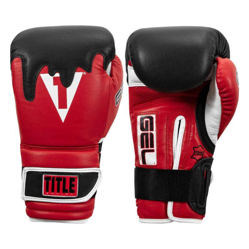 代购Title Boxing男女拳套防护减伤真皮加厚拳击格斗训练手套