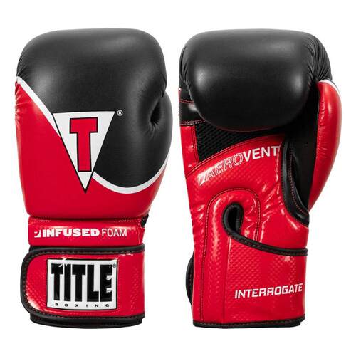 代购Title Boxing男女拳套防护减震皮革透气拳击健身训练手套