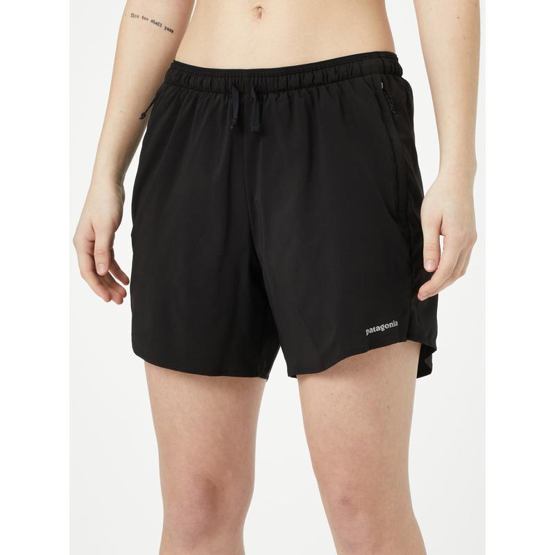 PATAGONIA女士运动短裤防臭技术双前拉链口袋后置收纳袋