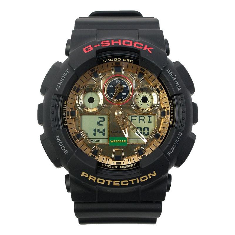 代购卡西欧CASIO G-Shock防晒手表中性腕表石英表GA100TMN-1A