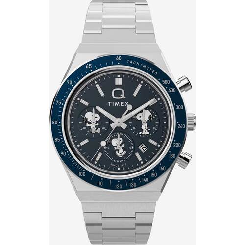 海外代购Timex/天美时男士手表欧美腕表计时码表日历显示钢带
