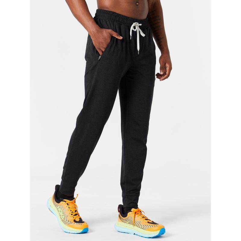 代购Vuori男士运动裤透气舒适多口袋设计可收纳手机柔软亲肤黑色,运动服/休闲服装,运动长裤,淘宝优惠券,粉丝福利购,淘宝优惠卷