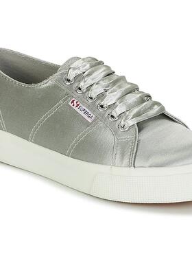 代购Superga女士帆布鞋舒适穿着轻便设计日常穿搭易穿脱灰色