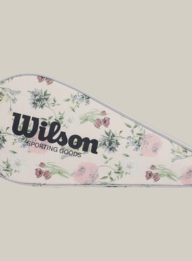 Wilson Racket Cover威尔胜时尚碎花印花球拍包便携网球包26新款