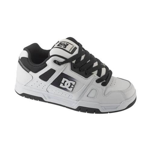 海外代购DC SHOES男士运动休闲鞋耐磨防滑低帮黑白配色日常通勤