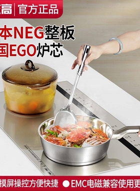 Chigo/志高 NL2521双灶嵌入家用炉双头电陶整板触摸 台式防水电磁