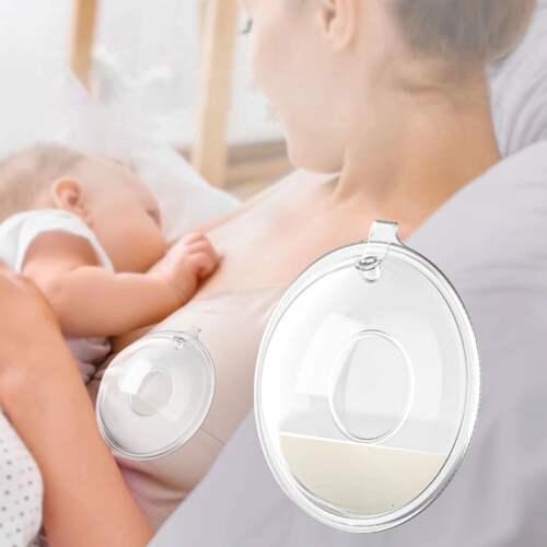 2Pcs Breast Milk Collector Silicone Baby Breast pump Saver