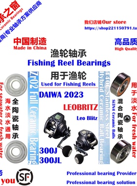 23达瓦Leo Blitz电动轮陶瓷轴承|23 DAIWA LEOBRITZ 300 Bearing