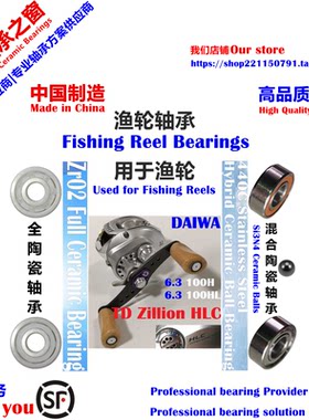 12子龙TD HLC远投陶瓷轴承|12 DAIWA TD ZILLION HLC 100 Bearing