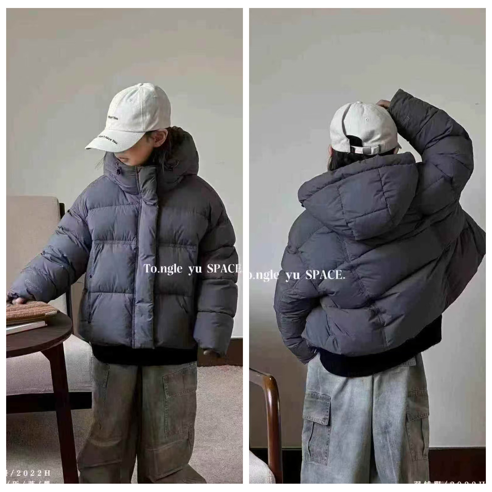 童乐鱼冬新款男童女童羽绒服外套图片