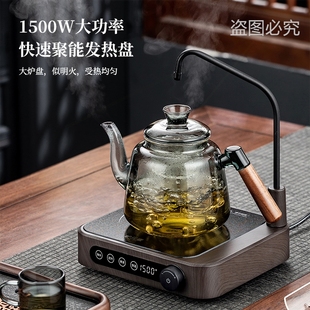 素自动上水电陶炉茶炉迷你小智能抽水电磁炉型煮茶器家用静音 炉元