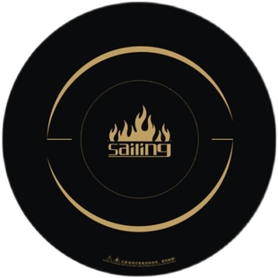 赛菱商用288嵌入式 大功率2000W火电磁炉圆形线控触摸电池炉猛火锅