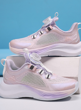 BKG女童鞋夏季新款单网透气清凉运动鞋女孩软底防滑超轻跑步鞋夏