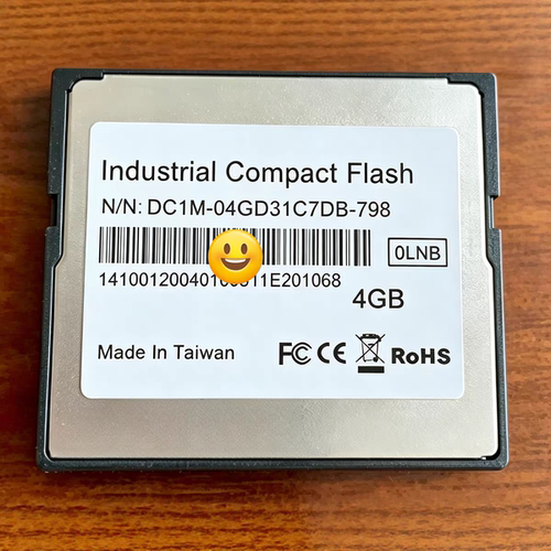 DC1M-04GD31C7DB-798/宜鼎Innodisk工业级CF卡iCF4000/容量4GB