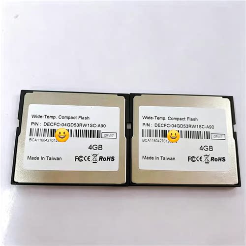 宜鼎innodisk工业级CF卡1ME/容量4GB/型号DECFC-04GD53RW1SC-A90