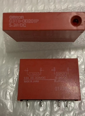 G3TB-OD201P 5-24VDC G3TB-0D201P 固态继电器DC5-24VDC现货 直拍