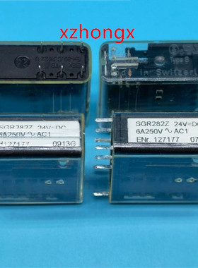 SGR282Z 24v进口ELESTA瑞士安全继电器 24VDC 6A 8脚  可直拍现货