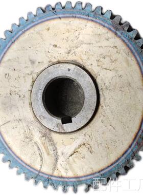 机床配件南通京鼎机床X1560瑞面铣床配件齿轮Z55外径142内孔30i.