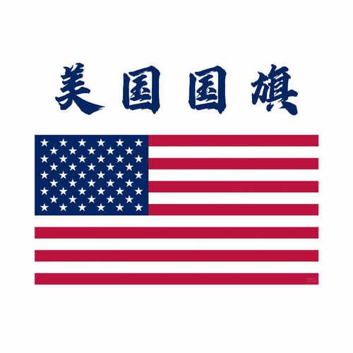定制户外飘旗美国国旗
