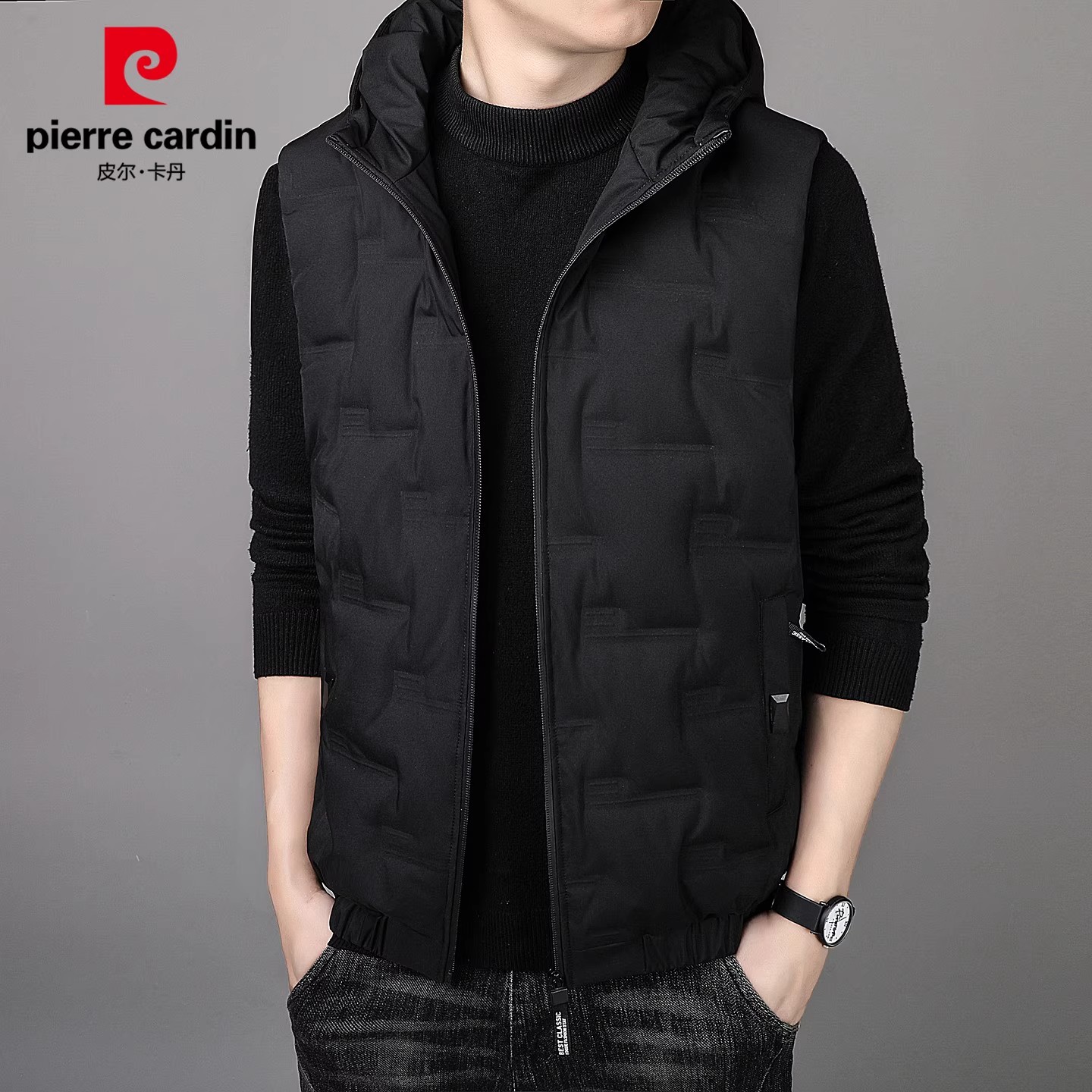 保暖坎肩冬季新款休闲外套男装