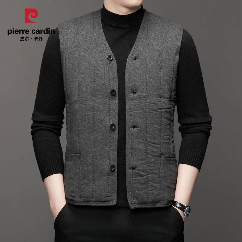 新款简约抗寒爸爸装休闲背心